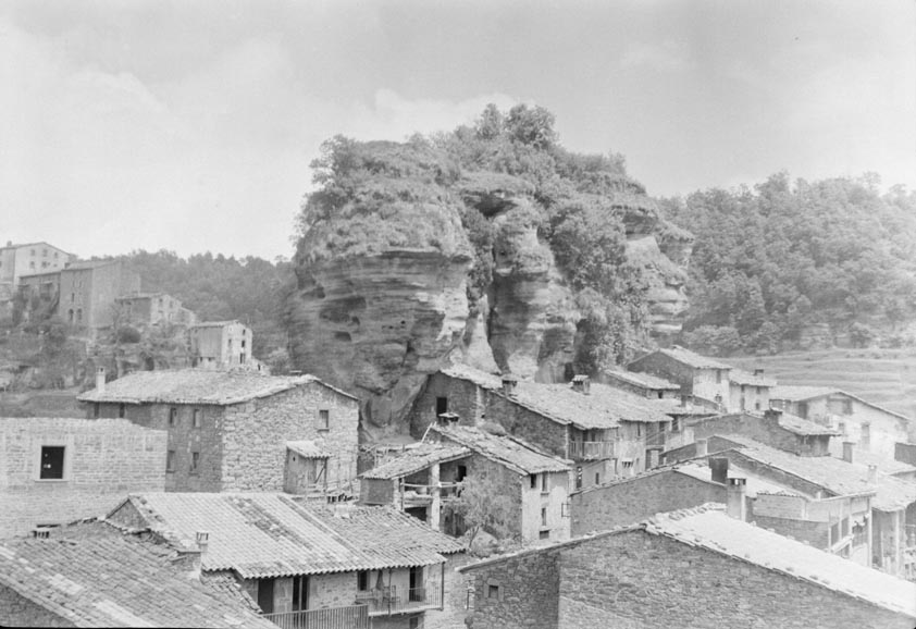 Rupit. Castell i detalls de la localitat